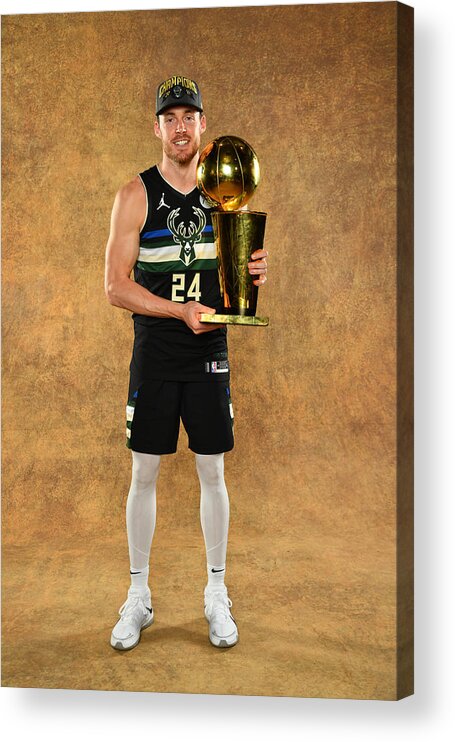 Playoffs Acrylic Print featuring the photograph Pat Connaughton by Jesse D. Garrabrant