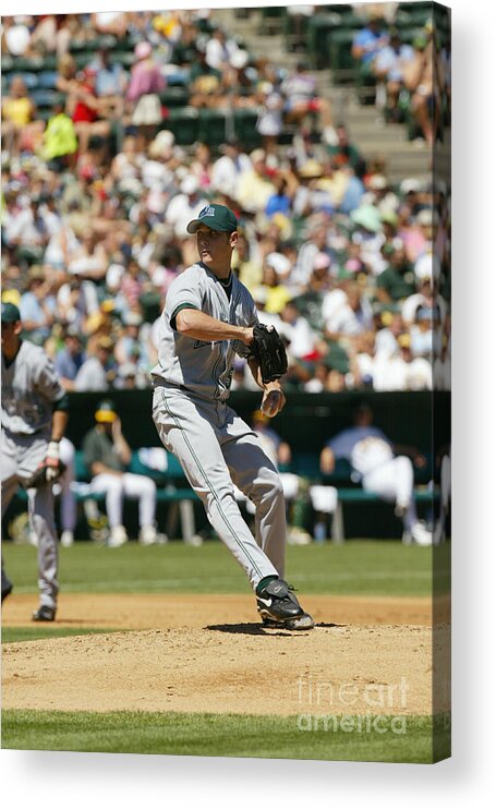 American League Baseball Acrylic Print featuring the photograph Scott Kazmir #3 by Don Smith