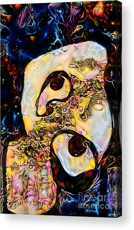 Contemporary Art Acrylic Print featuring the digital art 33 by Jeremiah Ray