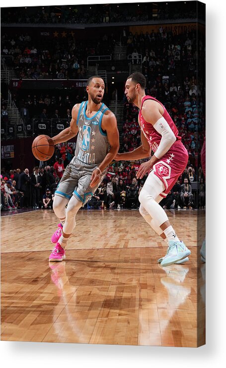 Drive Acrylic Print featuring the photograph Stephen Curry by Jesse D. Garrabrant