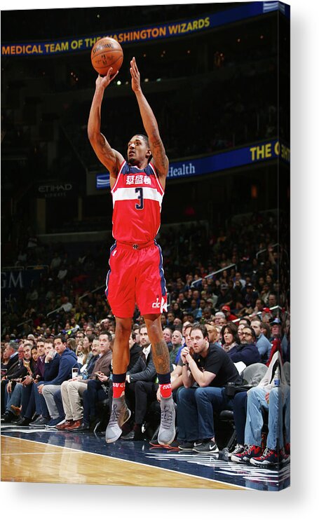 Bradley Beal Acrylic Print featuring the photograph Bradley Beal #4 by Ned Dishman