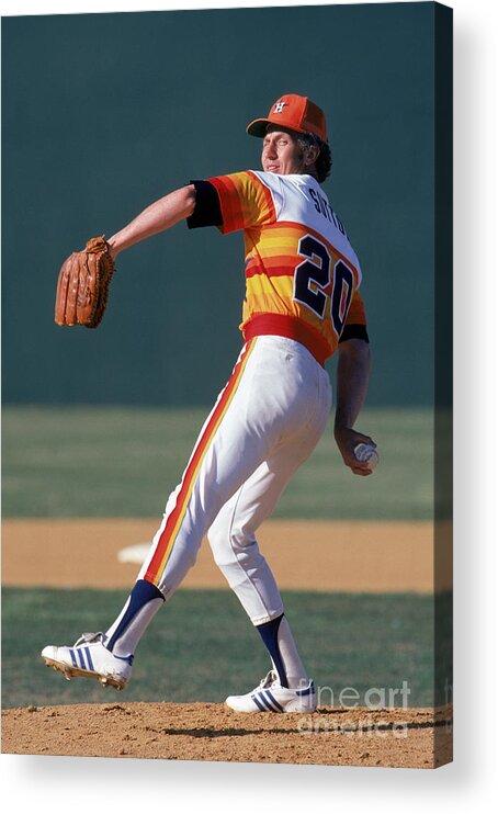 1980-1989 Acrylic Print featuring the photograph Don Sutton #4 by Rich Pilling
