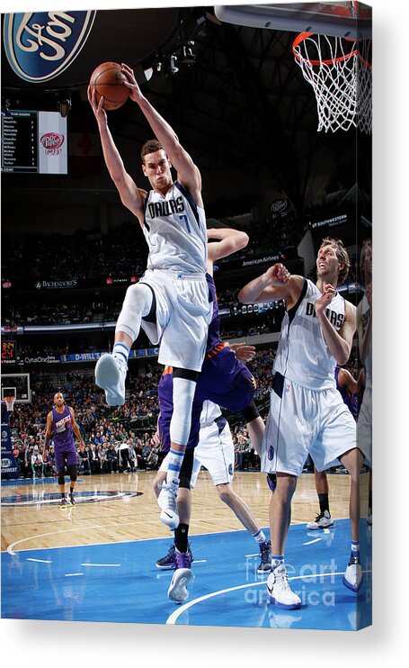 Dwight Powell Acrylic Print featuring the photograph Dwight Powell by Glenn James