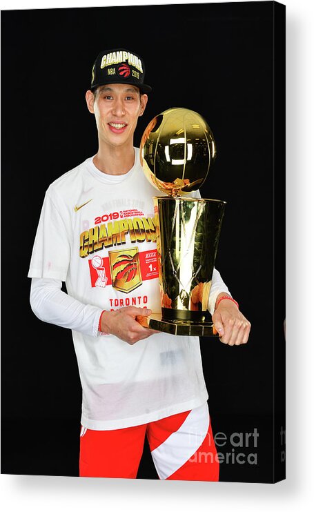 Playoffs Acrylic Print featuring the photograph Jeremy Lin by Jesse D. Garrabrant