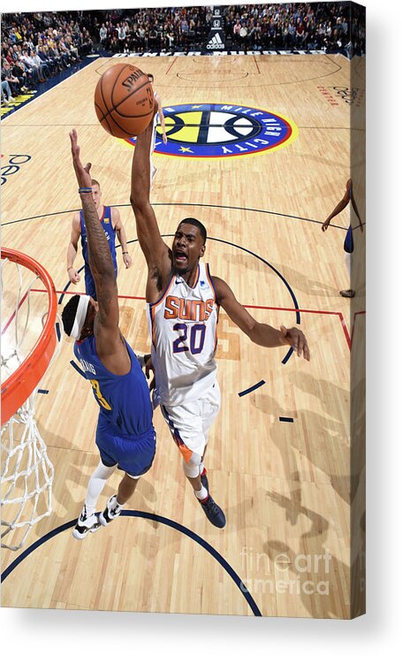 Nba Pro Basketball Acrylic Print featuring the photograph Josh Jackson by Garrett Ellwood