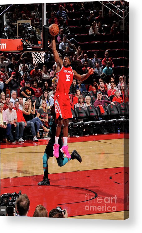 Kenneth Faried Acrylic Print featuring the photograph Kenneth Faried #4 by Bill Baptist