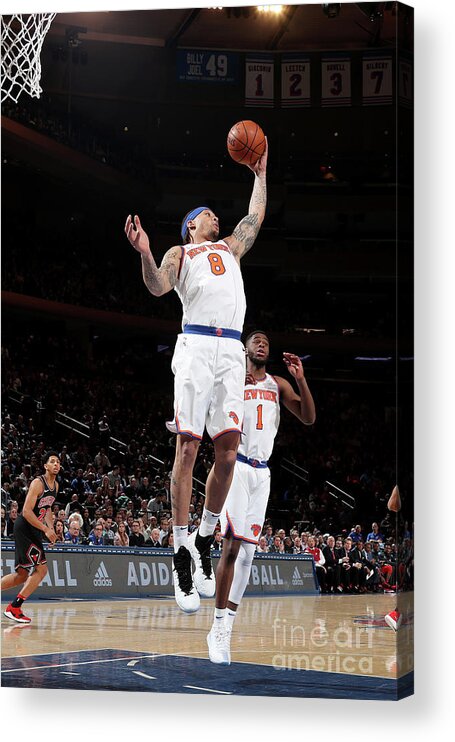 Michael Beasley Acrylic Print featuring the photograph Michael Beasley #4 by Nathaniel S. Butler