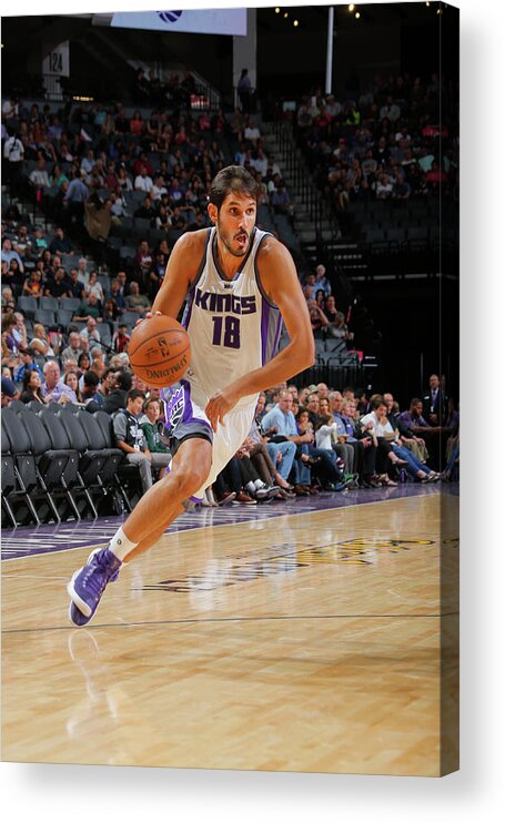 Omri Casspi Acrylic Print featuring the photograph Omri Casspi #4 by Rocky Widner