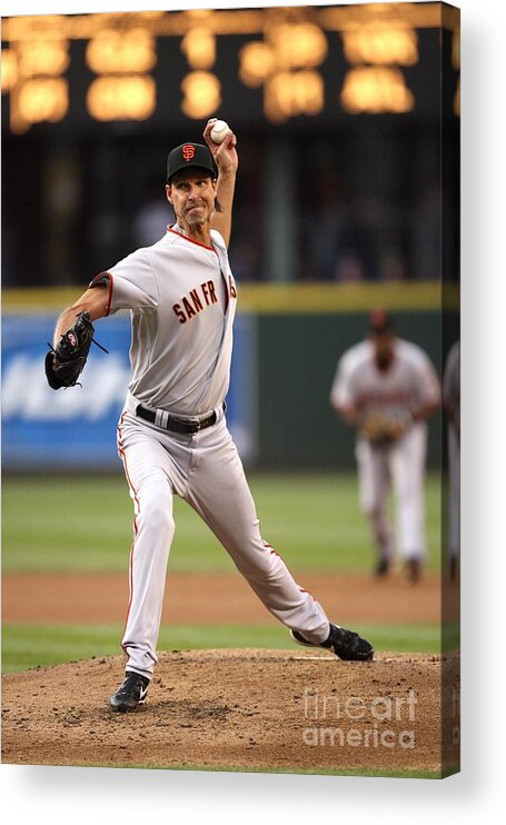 People Acrylic Print featuring the photograph Randy Johnson by Otto Greule Jr
