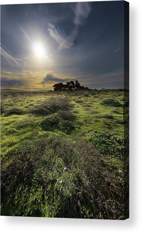  Acrylic Print featuring the photograph San Simeon #4 by Lars Mikkelsen