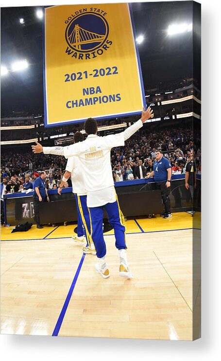 California Acrylic Print featuring the photograph Stephen Curry by Andrew D. Bernstein