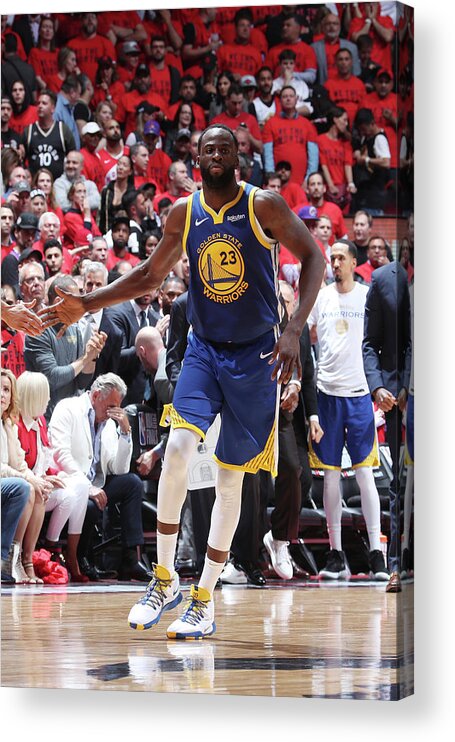 Playoffs Acrylic Print featuring the photograph Draymond Green by Nathaniel S. Butler