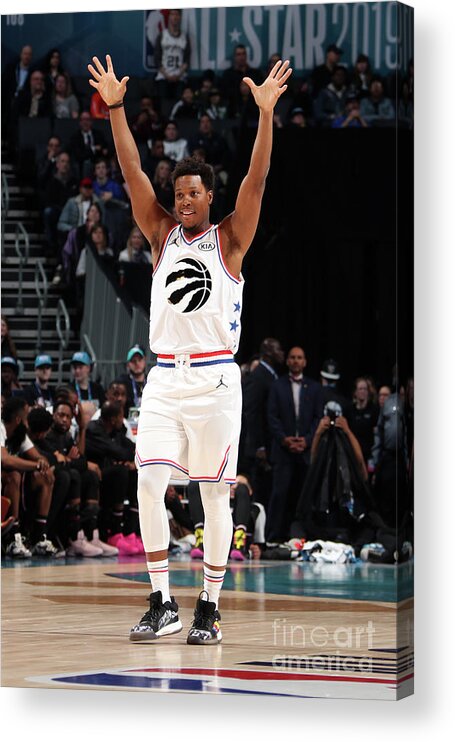 Kyle Lowry Acrylic Print featuring the photograph Kyle Lowry by Nathaniel S. Butler