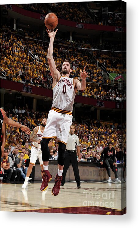 Playoffs Acrylic Print featuring the photograph Kevin Love by David Liam Kyle