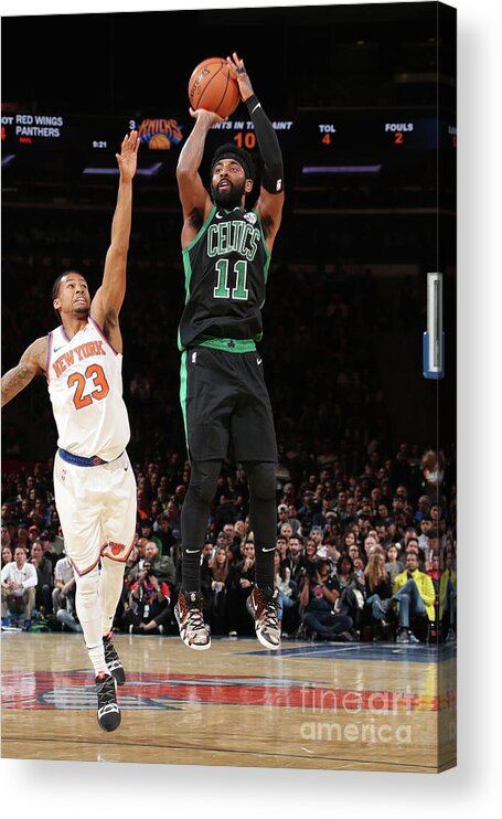 Nba Pro Basketball Acrylic Print featuring the photograph Kyrie Irving by Nathaniel S. Butler