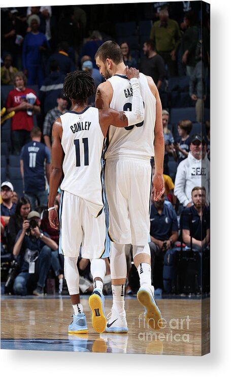 Mike Conley Acrylic Print featuring the photograph Mike Conley #6 by Joe Murphy