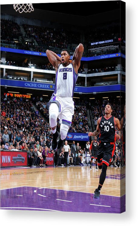 Rudy Gay Acrylic Print featuring the photograph Rudy Gay #6 by Rocky Widner