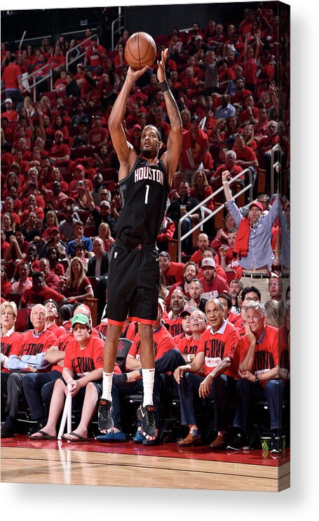 Playoffs Acrylic Print featuring the photograph Trevor Ariza by Bill Baptist