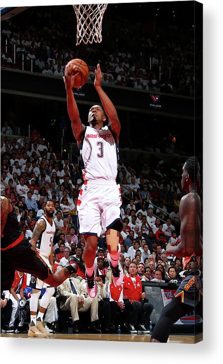 Playoffs Acrylic Print featuring the photograph Bradley Beal by Ned Dishman