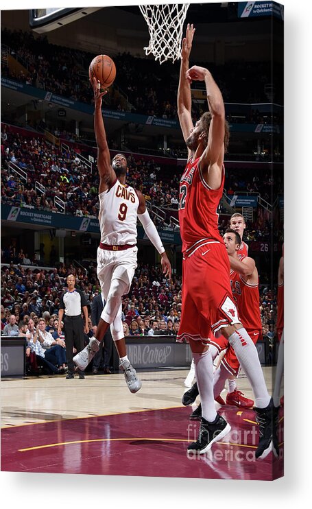 Dwyane Wade Acrylic Print featuring the photograph Dwyane Wade by David Liam Kyle