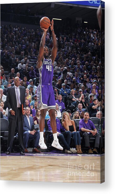 Harrison Barnes Acrylic Print featuring the photograph Harrison Barnes #7 by Rocky Widner