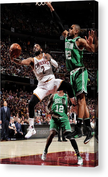 Playoffs Acrylic Print featuring the photograph Kyrie Irving by David Liam Kyle