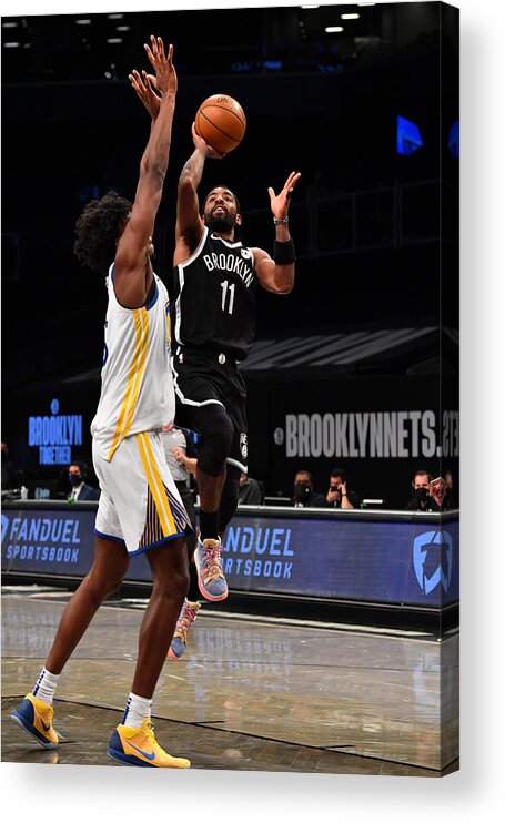 Kyrie Irving Acrylic Print featuring the photograph Kyrie Irving #7 by Jesse D. Garrabrant