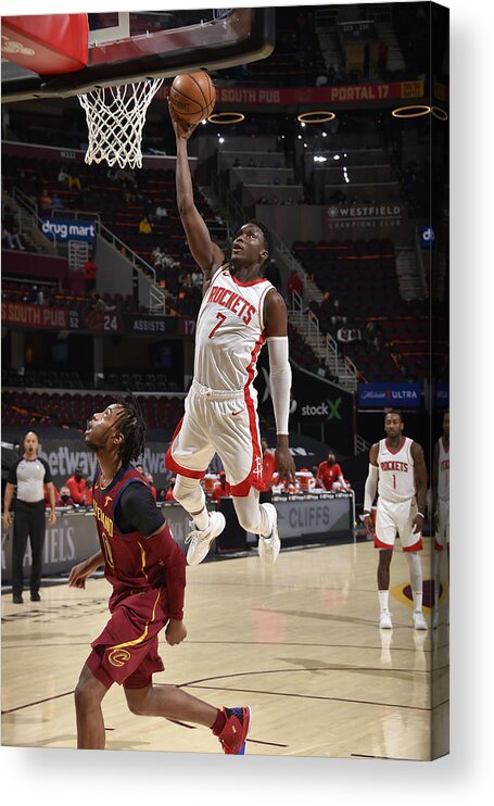 Nba Pro Basketball Acrylic Print featuring the photograph Victor Oladipo by David Liam Kyle
