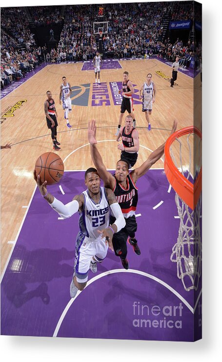 Ben Mclemore Acrylic Print featuring the photograph Ben Mclemore #8 by Rocky Widner
