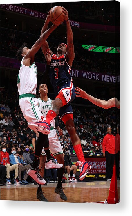Bradley Beal Acrylic Print featuring the photograph Bradley Beal by Stephen Gosling