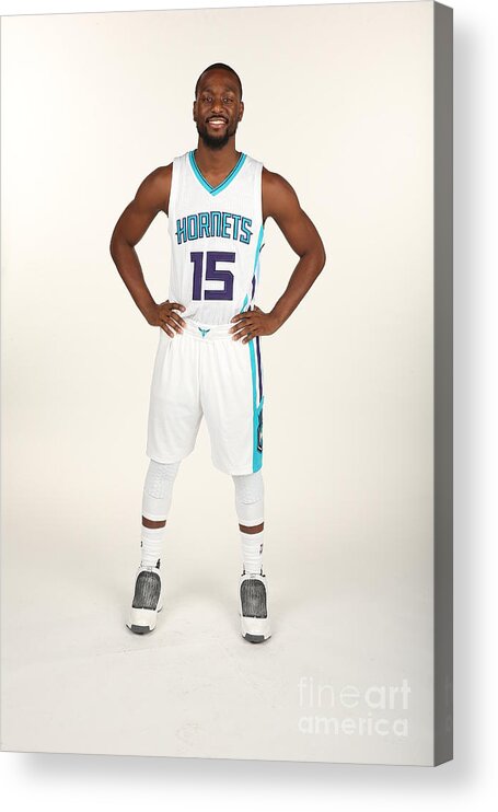Media Day Acrylic Print featuring the photograph Kemba Walker by Kent Smith