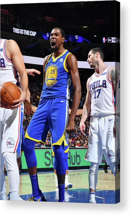 Kevin Durant Acrylic Print featuring the photograph Kevin Durant #8 by Jesse D. Garrabrant