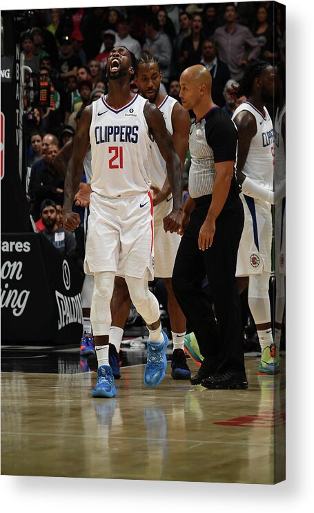 Patrick Beverley Acrylic Print featuring the photograph Patrick Beverley by Andrew D. Bernstein