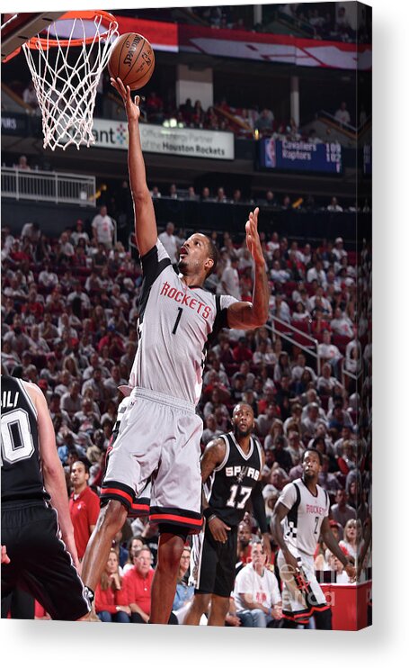 Playoffs Acrylic Print featuring the photograph Trevor Ariza by Bill Baptist