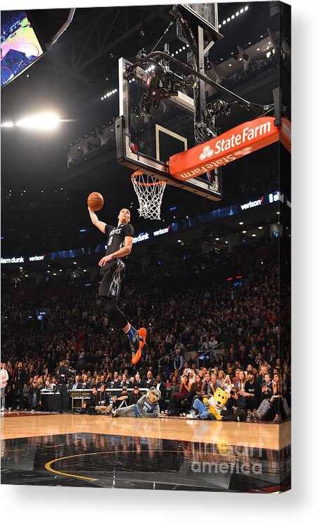 Zach Lavine Acrylic Print featuring the photograph Zach Lavine #8 by Jesse D. Garrabrant