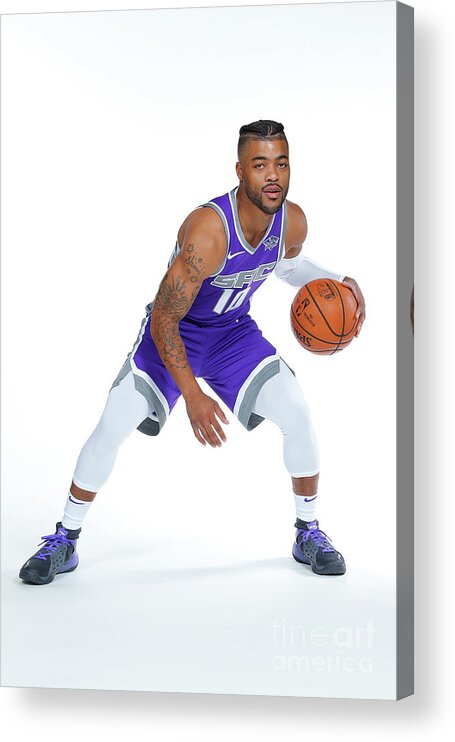 Media Day Acrylic Print featuring the photograph Frank Mason by Rocky Widner