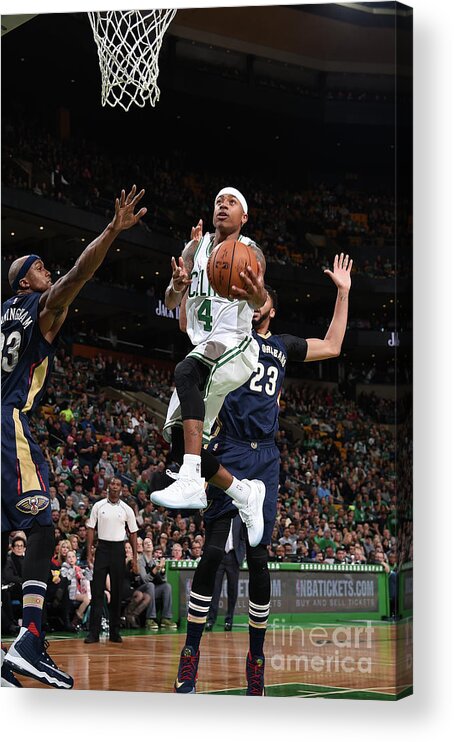 Isaiah Thomas Acrylic Print featuring the photograph Isaiah Thomas #9 by Brian Babineau