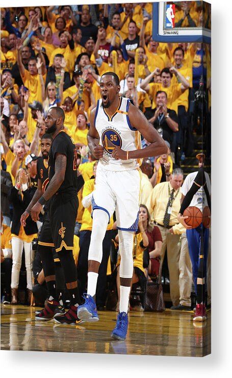 Kevin Durant Acrylic Print featuring the photograph Kevin Durant by Nathaniel S. Butler