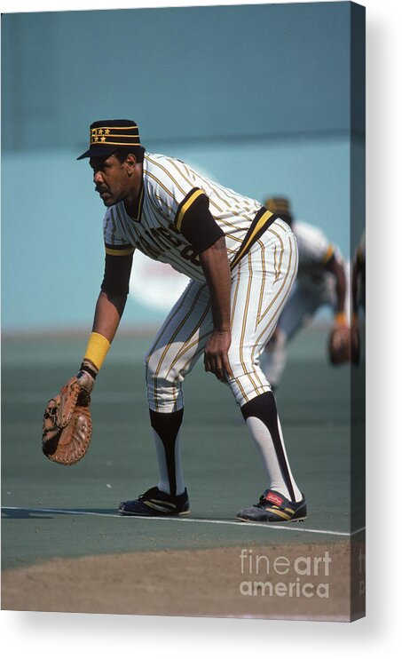 National League Baseball Acrylic Print featuring the photograph Willie Stargell by Rich Pilling
