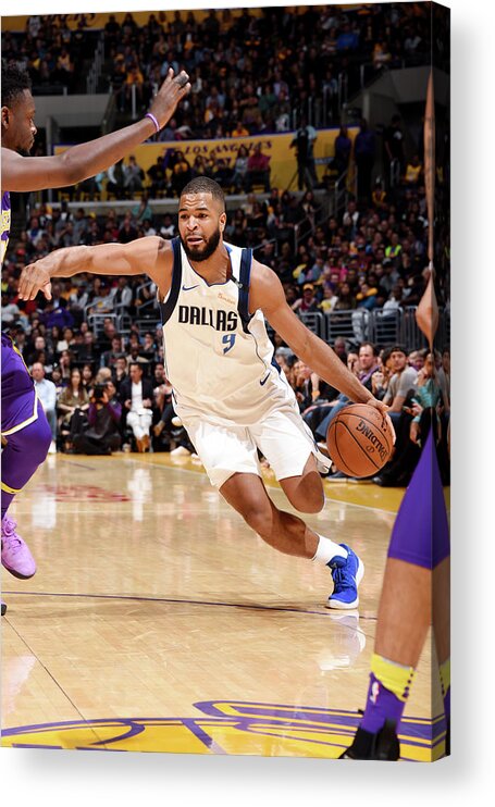 Aaron Harrison Acrylic Print featuring the photograph Aaron Harrison by Andrew D. Bernstein