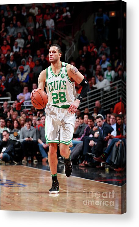 Nba Pro Basketball Acrylic Print featuring the photograph Abdel Nader by Jeff Haynes