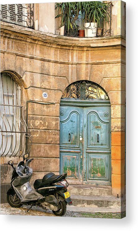 Aix Acrylic Print featuring the photograph Aix-en-Provence 3 by Lisa Chorny