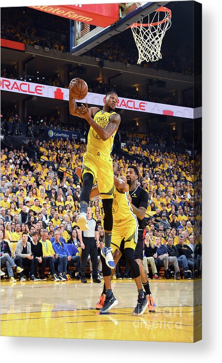 Alfonzo Mckinnie Acrylic Print featuring the photograph Alfonzo Mckinnie by Andrew D. Bernstein