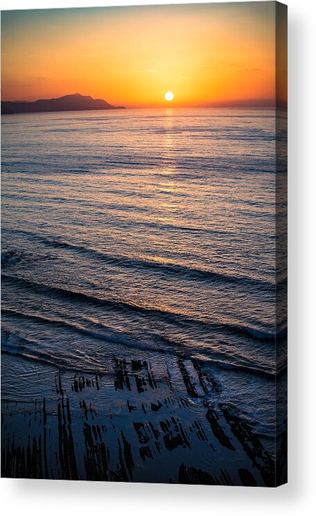 Scenics Acrylic Print featuring the photograph Amazing sunset by AmArtPhotography