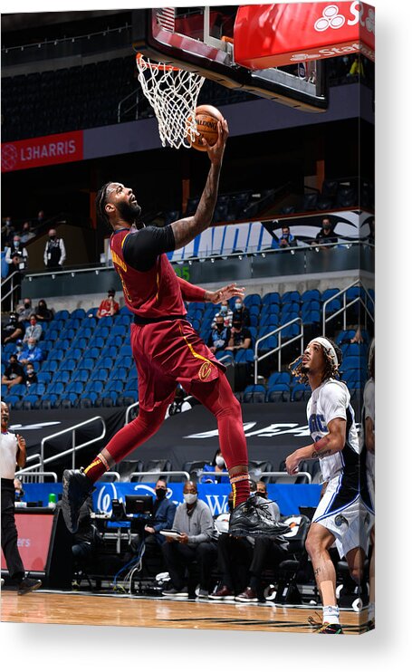 Nba Pro Basketball Acrylic Print featuring the photograph Andre Drummond by Fernando Medina