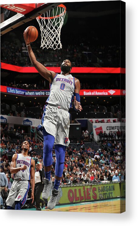Nba Pro Basketball Acrylic Print featuring the photograph Andre Drummond by Kent Smith