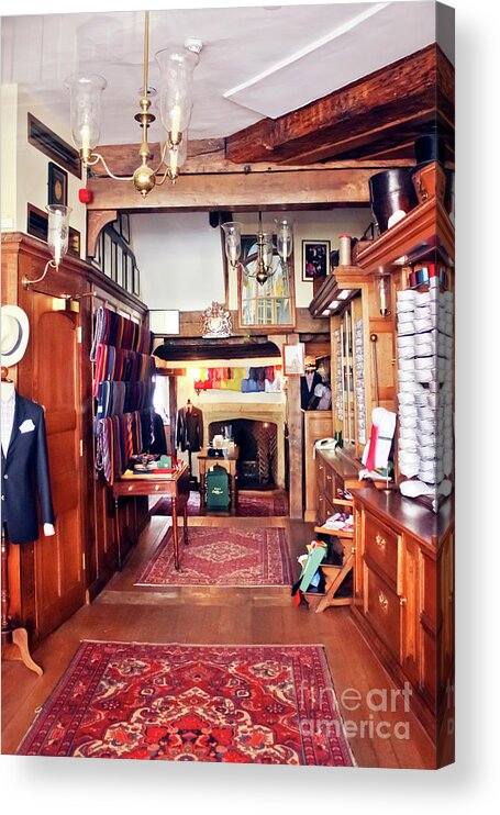 Oxford Acrylic Print featuring the photograph Are You Being Served ? by Terri Waters