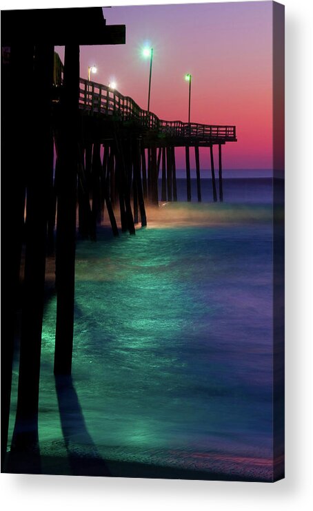 Color Acrylic Print featuring the photograph Before the Dawn by Melissa Southern