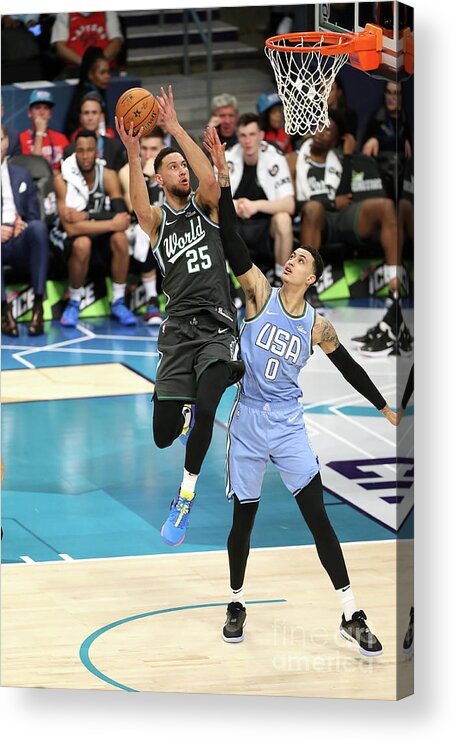 Ben Simmons Acrylic Print featuring the photograph Ben Simmons by Kent Smith