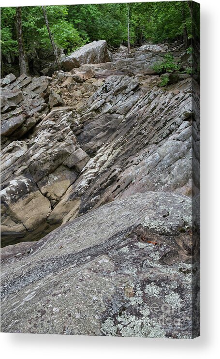 Geology Acrylic Print featuring the photograph Beneath the Water by Phil Perkins